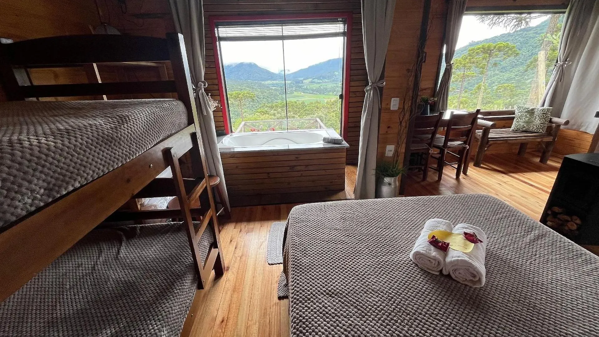 Chalé Chales Solar Da Montanha Urubici - Com Hidromassagem